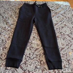 kids' sweatpants, Spotted Zebra, black, Medium (8)